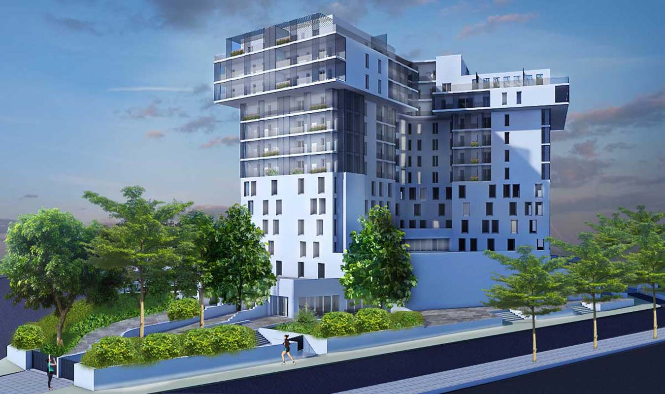 Ambasciatori Residential a Bari, esempio di cantiere residenziale