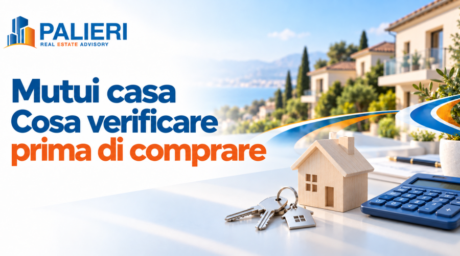Modello di casa in legno, chiavi, taccuino e calcolatrice su un tavolo